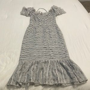 ASOS Off shoulder Midi Dress